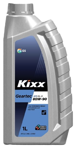 Трансмиссионное масло Kixx Geartec GL-5 80W90, 1л